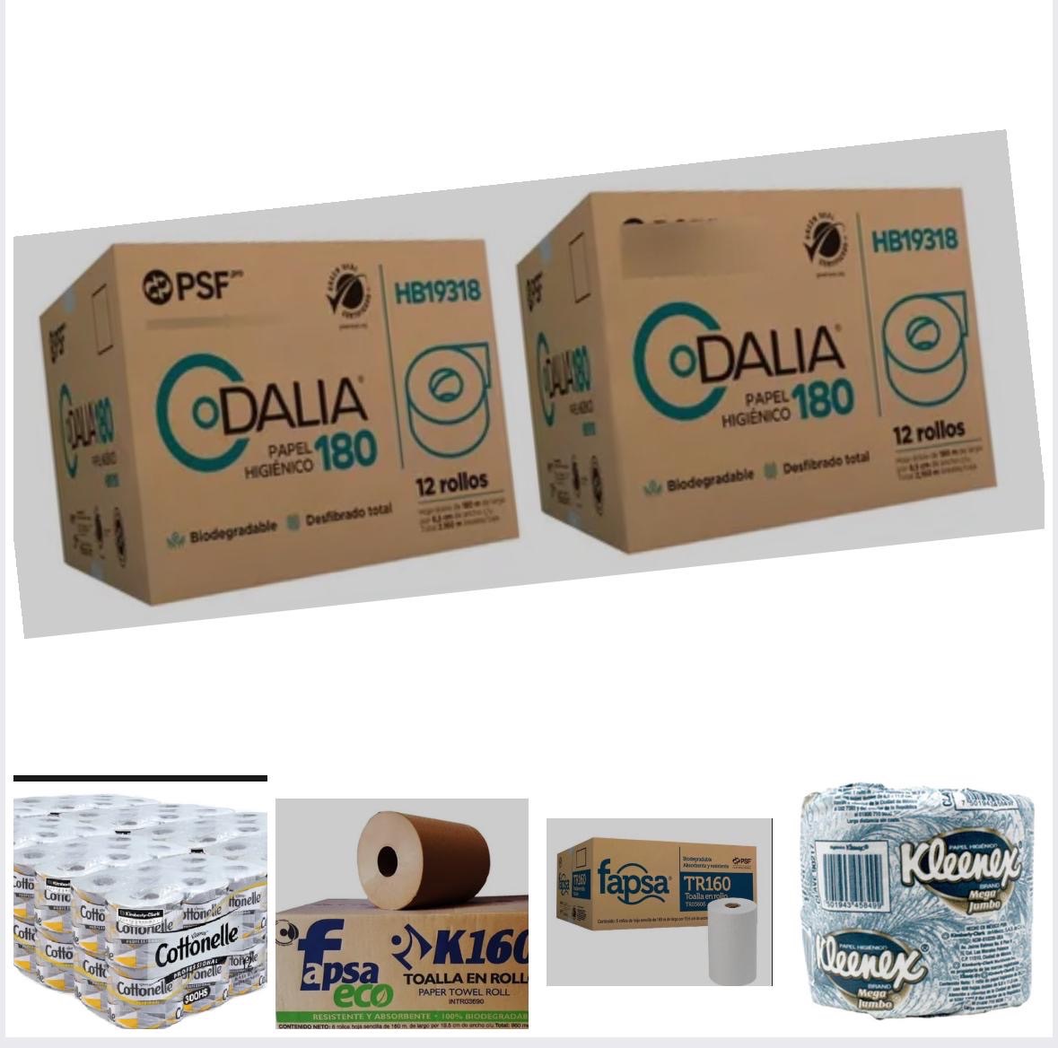 Higiénicos y Papel Secante